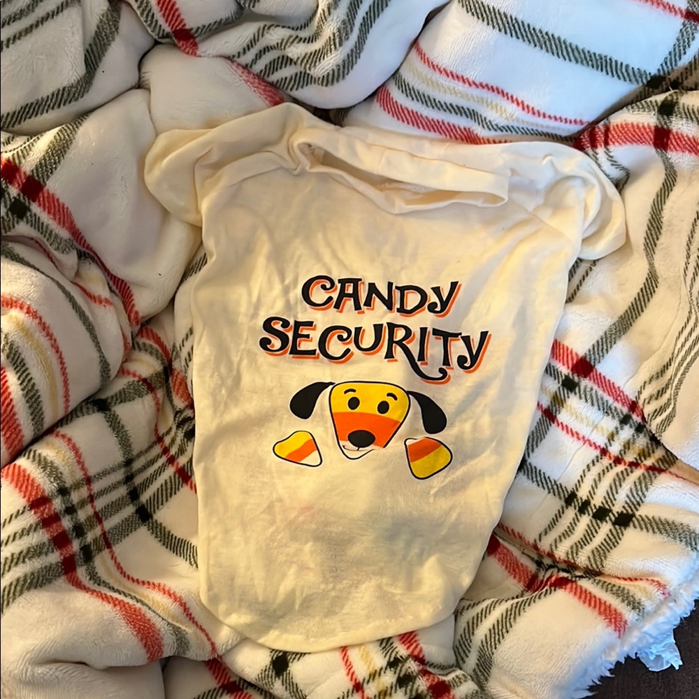 4/$15 Candy Security Dog Shirt